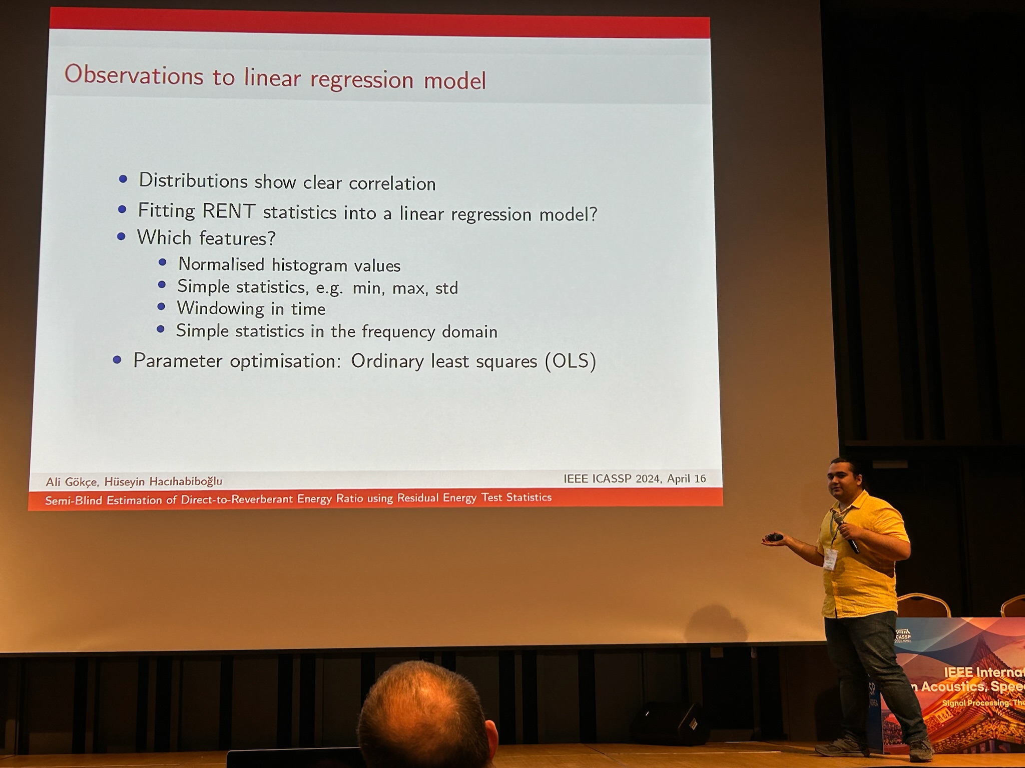 Photo: Explaining my novel observations with an excitement